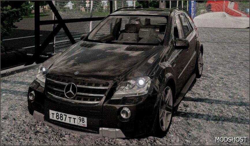 BeamNG Mercedes-Benz Car Mod: ML63 0.32 (Featured)