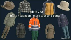 FS22 Script Mod: Wardrobe plus V2.0.4 (Image #2)