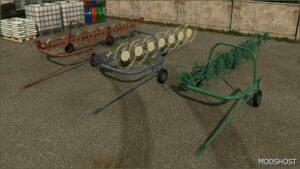 FS22 Tedder Mod: Agromet “Famarol” Słupsk Z211/2 (Image #5)