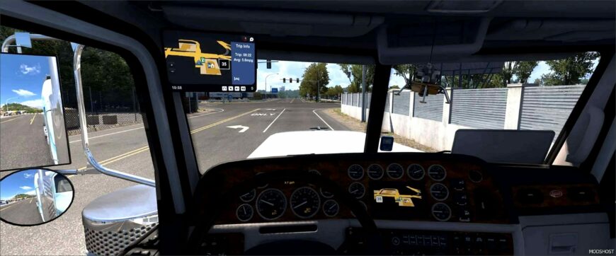 ATS Navigation Mod: TJS HD GPS V1.5.2 (Featured)