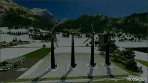 FS22 Placeable Mod: Large Wind Turbine (Image #2)