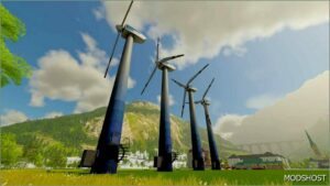 FS22 Placeable Mod: Large Wind Turbine (Image #3)