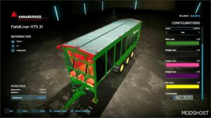 FS22 Annaburger Implement Mod: Field Liner HTS V1.1 (Image #3)