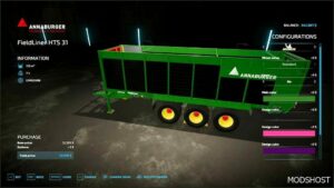 FS22 Annaburger Implement Mod: Field Liner HTS V1.1 (Image #4)