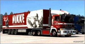 ETS2 Mod: Nikke: Goddess of Victory (Sakura Skinpack) (Image #3)