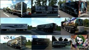 ETS2 Mod: Trailer Traffic Pack V0.4 1.50 (Image #2)