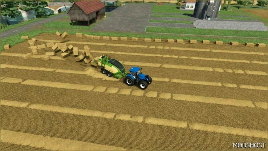 FS22 Krone Baler Mod: BIG Pack 1290 HDP VC Cheat V1.0.1 (Featured)