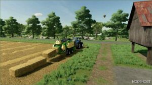 FS22 Krone Baler Mod: BIG Pack 1290 HDP VC Cheat V1.0.1 (Image #2)