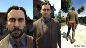 GTA 5 Player Mod: Alan Wake 2 (Addonped / Fivem) V1.1 (Featured)