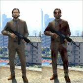 GTA 5 Player Mod: Alan Wake 2 (Addonped / Fivem) V1.1 (Image #2)