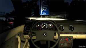 ETS2 Mercedes-Benz Car Mod: 280E W123 1983 V1.2 (Image #2)