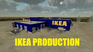 FS22 Placeable Mod: Ikea Production V1.0.0.2 (Featured)