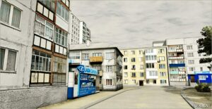 BeamNG Map Mod: Typical Russian City V1.1 0.32 (Image #2)