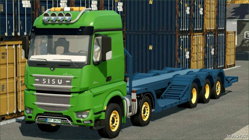 FS22 Mod: Sisu Polar Carrier Truck (Featured)