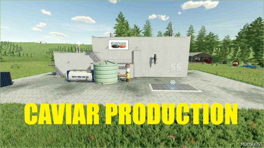 FS22 Placeable Mod: Caviar Production V1.0.0.2 (Featured)