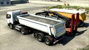 ETS2 Mod: SKI18 & 24 Tipper Semi-Trailer V1.1 1.50 (Featured)