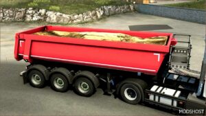 ETS2 Mod: SKI18 & 24 Tipper Semi-Trailer V1.1 1.50 (Image #3)