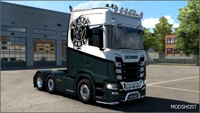 ETS2 Scania Skin Mod: Vabis Metallic 1.50 (Featured)