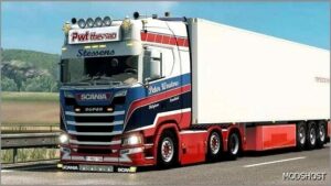 ETS2 Scania Truck Mod: S500 PWT Stessens + JP VIS Trailer V5.2 (Featured)