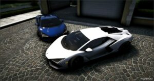 GTA 5 Lamborghini Vehicle Mod: 2024 Lamborghini Revuelto Add-On | Lods | Fivem V1.1 (Image #3)