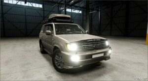 BeamNG Toyota Car Mod: Land Cruiser 100 V1.3 0.32 (Featured)