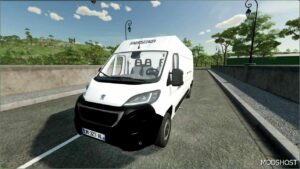 FS22 Peugeot Vehicle Mod: Boxer Unmarked Gendarmerie (Image #4)