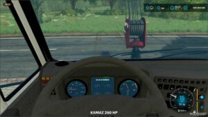 FS22 Kamaz Truck Mod: Klintsy 4X2 Crane V3.0 (Image #3)