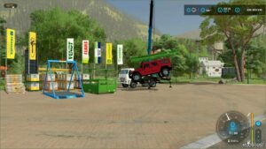 FS22 Kamaz Truck Mod: Klintsy 4X2 Crane V3.0 (Image #4)