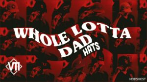 GTA 5 Player Mod: Whole Lotta DAD Hats (Image #2)