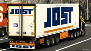 ETS2 Krone Part Mod: Mudflap Jost Krone Cool Liner 1.50 (Image #4)