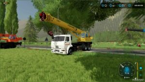 FS22 Kamaz Truck Mod: Crane Galician 6×4 V3.0 (Image #3)