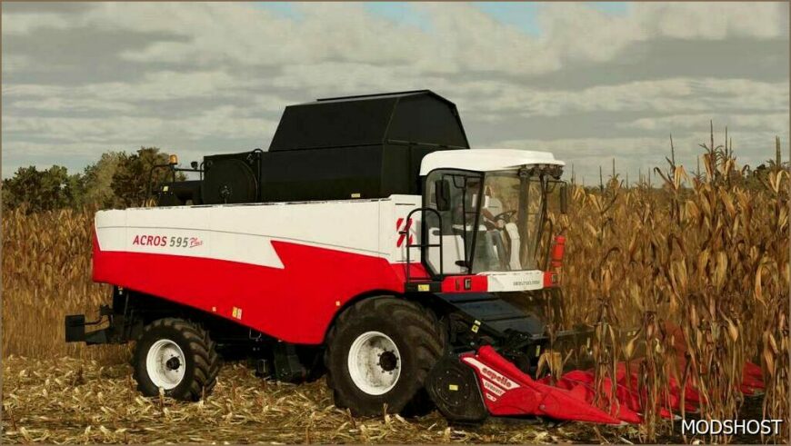 FS22 Rostselmash Combine Mod: Acros 595 V2.5 (Featured)