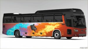 BeamNG Kia Bus Mod: Granbird NEW V2.0 0.32 (Featured)