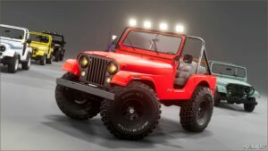 BeamNG Jeep Car Mod: Renegade CJ5 1978 0.32 (Image #2)