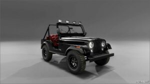 BeamNG Jeep Car Mod: Renegade CJ5 1978 0.32 (Image #3)