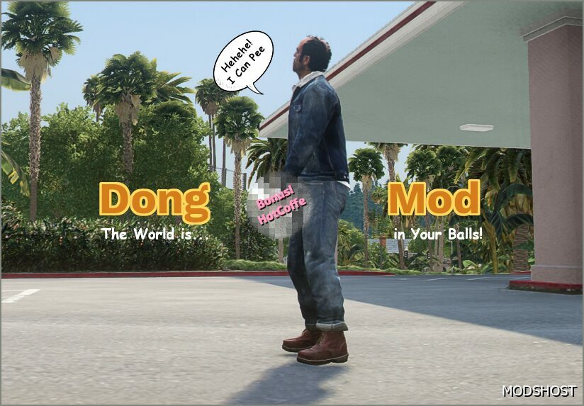 GTA 5 Script Mod: Dong MOD: Wankerwaffe Urinator (Featured)