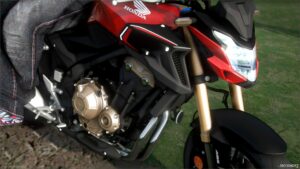 GTA 5 Honda Vehicle Mod: 2023 Honda CB500F Add-On | Tuning | Dials (Image #5)