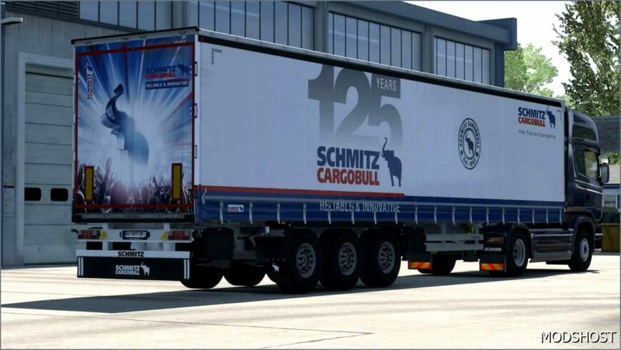 ETS2 Schmitz Mod: Cargobull 125 Years Skins (Featured)