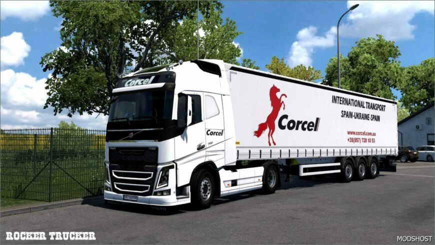 ETS2 International Mod: Corcel International Transport Skin Pack (Featured)