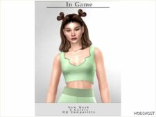 Sims 4 Adult Clothes Mod: Athletic Crop SET (Featured)