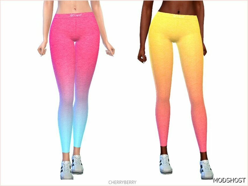 Sims 4 Athletic Clothes Mod: AMY – Leggings (Featured)