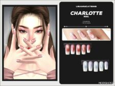 Sims 4 Female Accessory Mod: Charlotte Nail (Featured)