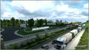 ETS2 Mod: NEW Indonesia Combo Map V7 1.50 (Image #2)