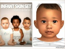 Sims 4 Skintone Mod: Infant Skin N15 Overlay (Featured)