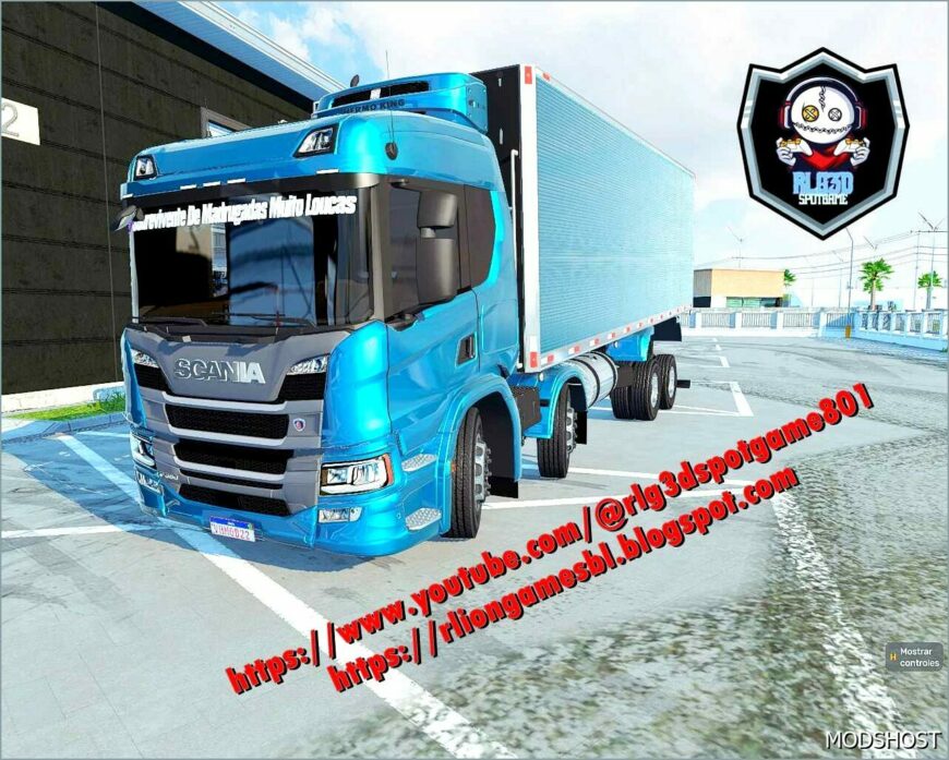 ETS2 Scania Mod: P360 in Bitruck 1.50 (Featured)