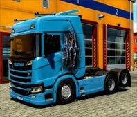 ETS2 Scania Mod: R NTG Castle Skin (Featured)