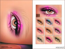 Sims 4 Eyeshadow Makeup Mod: N302 V2 (Featured)