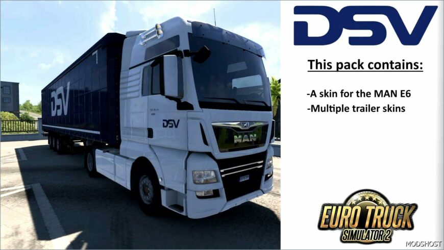 ETS2 Mod: DSV Combo Skin (Featured)