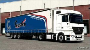 ETS2 Schmitz Mod: SCS Schmitz Trailer Gustke Logistik Skin (Image #2)