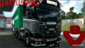 ETS2 Open Pipe Mod: Scania V8 6-Series Open Pipe Sound V2.0 (Featured)